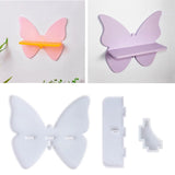 Butterfly Wall Shelf Resin Mold DIY Crafts Home Decor