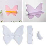 Butterfly Wall Shelf Epoxy Resin Mold Silicone Mould