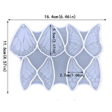 Butterfly Wing Silicone Resin Casting Mold for DIY Earring Charms