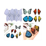 Butterfly Wing Silicone Resin Casting Mold for DIY Earring Charms