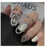 Butterfly Sense Nail Ring Female Niche Cold Wind Light Net Red Joint Ring