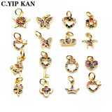 Butterfly Pendant Crown of Love Charms Necklace Accessories