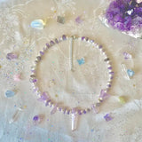 Crystal Butterfly Wing Necklace Y2K Fairy Tale Hut Core Angel Soft Grungefairy
