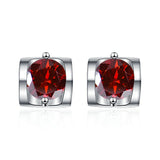 0.5CT D Moissanite Earrings 925 Sterling Silver