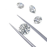 1 Pcs D Round Cut Lab Grown Diamond