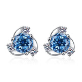 0.5CT 5MM D Moissanite Earrings S925 Silver Women Jewelry