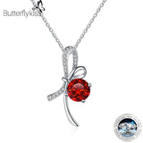 1Ct Moissanite Pendant D Bowknot Sparkling 100% S925 Sterling Silver Jewelry