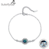 1.0ct Moissanite Bracelet 925 Silver High Women's Wedding Jewelry