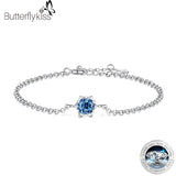 S925 1Carat Gemstone Bracelet For Women, Diamond Tested Jewelry