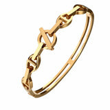 Vintage Couple Bracelets & Cuff Bangles Stainless Steel Bangle