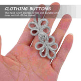 Chinese Frog Button Closure Cheongsam Fasteners Suit Traditional Flower