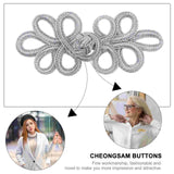 Chinese Frog Button Closure Cheongsam Fasteners Suit Traditional Flower