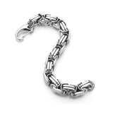 Byzantium Bracelet Men Hip Hop Chain Stainless Steel Large Bracelet