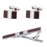 C-MAN 13 styles Men Classic Cufflink and Tie Clip Set