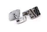 C-MAN French Cufflinks Mens Jewelry Geometry Wedding Cufflinks