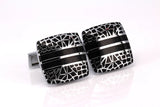 C-MAN French Cufflinks Spider Web Wedding Cufflinks