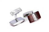 C-MAN Red Shirt Cufflink for Men Cuff Button De Manchette Cuff Link