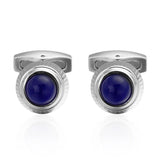 C-MAN Silver Crystal Cufflinks Hipster Cufflinks Gift for Dad