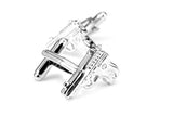 C-MAN Metal Cufflinks Copper Gun Arrival Cufflinks Wholesale