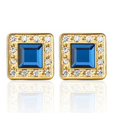Crystal cuff link gemelos High abotoaduras Jewelry