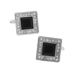 Crystal cuff link gemelos High abotoaduras Jewelry