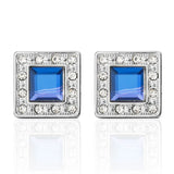 Crystal cuff link gemelos High abotoaduras Jewelry