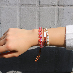 Bohemian Elastic Tila Beads Wrap Bracelets For Women Jewelry