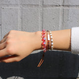 Bohemian Elastic Tila Beads Wrap Bracelets For Women Jewelry