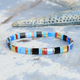 C?QUAN CHI Romantic Tila Stretch Bracelets for Women