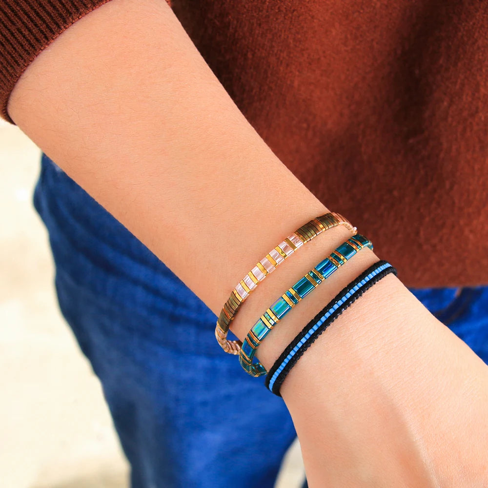 C?QUAN CHI Wrap Bracelets For Women Summer Beach Boho Bangle Bracelets