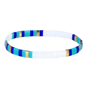 C?QUAN CHI Women Frienship Tila Beads Wrap Bracelets Bohemian Beach Bracelets