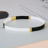 C?QUAN CHI Women Frienship Tila Beads Wrap Bracelets Bohemian Beach Bracelets
