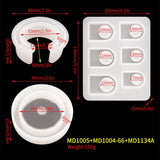 C-Shaped Bracelet Bangle Ring Epoxy Mold Silicone DIY Jewelry Making Resin Mould