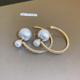 Cubic Zirconia Stud Earrings 925 Silver Hook Jewelry