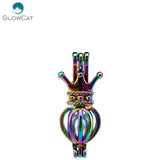 COLORS Crown Pendant Locket Fairytale Party Essential Oil Diffuser
