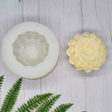 Silicone Flower Shaped Mold for DIY Chocolate Candle Soap
