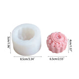 Silicone Flower Shaped Mold for DIY Chocolate Candle Soap