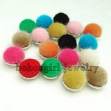 20pcs Hairy Snap Button for Snap Bracelet DIY 18mm 20mm Snap