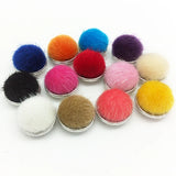 20pcs Hairy Snap Button for Snap Bracelet DIY 18mm 20mm Snap