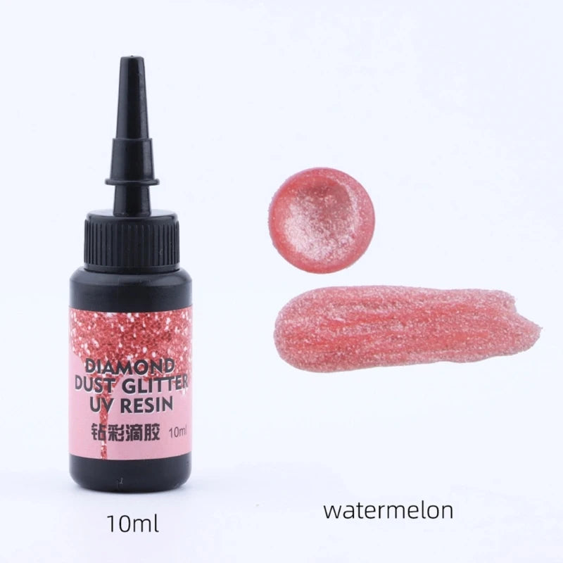 C9GF 24-color Crystal UV Resin 10ml for DIY Jewelry Making Craft