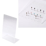 C9GF Acrylic Jewelry Rack Needle-style Earring Shelf