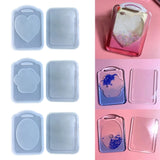 Clear Quicksand Silicone Molds for Resin Casting Shaker Mold