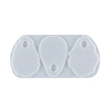 C9GF Makeup Palette Spatula Tool Resin Casting Mold Eye Shadow Makeup