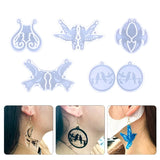 Birds Shaped Pendant Moulds Keychain Silicone DIY Jewelry Making Tools
