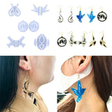 Birds Shaped Pendant Moulds Keychain Silicone DIY Jewelry Making Tools
