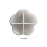 C9GF Flower Shape Silicone Mold for Dishes Plate Epoxy Casting