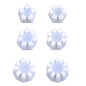 C9GF Flower Pour Cups Silicone Split Cup for Paint Pouring
