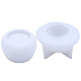 Mushroom Jar Resin Mold with Lid, Epoxy Mold Silicone for Storage Bottle