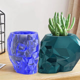 Skull Decor Silicone Makeup Brush Holder Mold