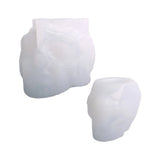 Skull Decor Silicone Makeup Brush Holder Mold